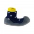 Παιδικές Καλτσοπαντόφλες Chameleon BigToes Polka Navy