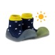 Παιδικές Καλτσοπαντόφλες Chameleon BigToes Polka Navy