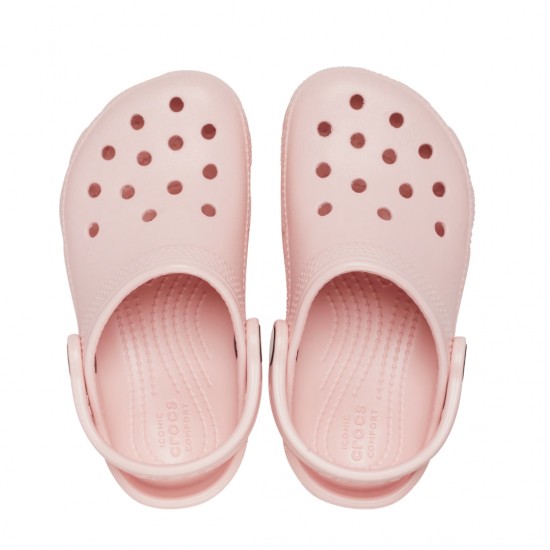 Crocs Παιδικά Σαμπό Θαλάσσης Classic Clog Κ Ροζ 206991