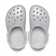 Crocs Παιδικά Σαμπό Θαλάσσης Classic Clog K Ασημί 206993