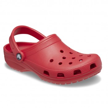 Crocs Παιδικά Σαμπό Θαλάσσης Classic Clog T κόκκινο 209755