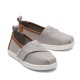 Εσπαντρίγια Toms Alpargata Drizzle Grey Recycled Cotton Slubby Woven 10019558