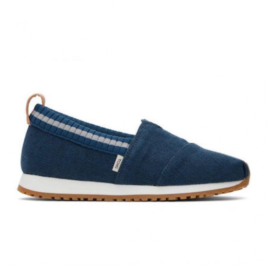 Εσπαντρίγια Toms Majolica Blue Heritage Canvas 10020611