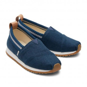 Εσπαντρίγια Toms Majolica Blue Heritage Canvas 10020611