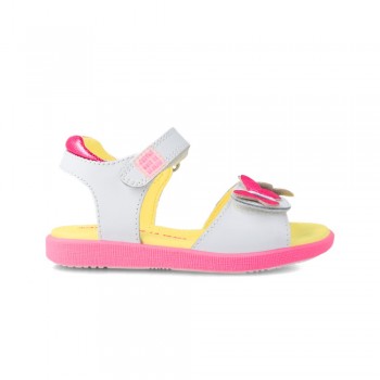 Παιδικό Δερμάτινο Πέδιλο για Κορίτσι Agatha Ruiz De La Prada 232945-B Λευκό