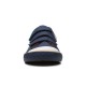 Παιδικό πάνινο Clarks Foxing Play Kid Navy μπλε