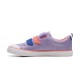 Παιδικό πάνινο Clarks Foxing Play Kid Purple Canvas