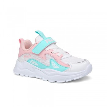 Fila Παιδικά Sneakers Memory Nola White / Venice / Pink