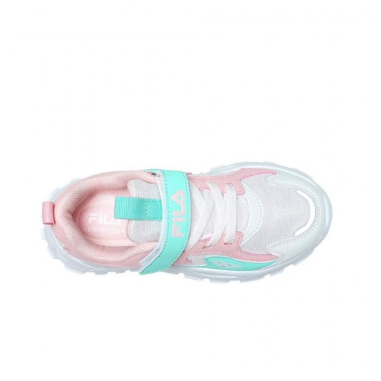 Fila Παιδικά Sneakers Memory Nola White / Venice / Pink