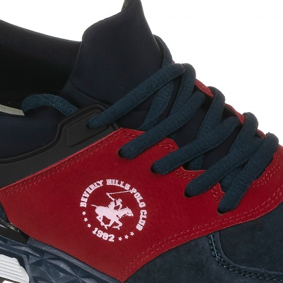 Παιδικό Sneaker Beverly Hills Polo Club PC04 Navy/Red