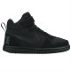 Μαύρο αθλητικό μποτάκι Nike Court Borough Mid Psv 870026-001