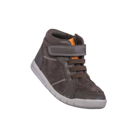 Παιδικό Clarks μποτάκι Emery Beat T 26144089 καφέ