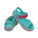 Γαλάζιο πέδιλο Crocs 12856-4FV crocband sandal kids pool