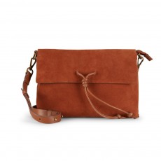 Clarks Torria Δερμάτινη Γυναικεία Flap Bag Χιαστί σε Ταμπά χρώμα