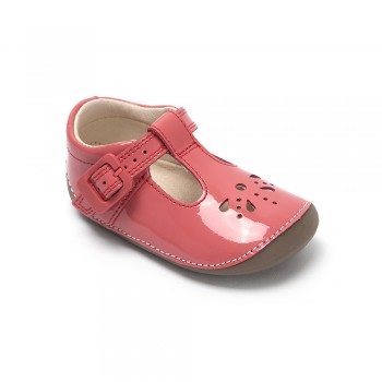 Λουστρίνι παπούτσι Clarks Little Weave 261338626