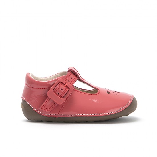 Λουστρίνι παπούτσι Clarks Little Weave 261338626