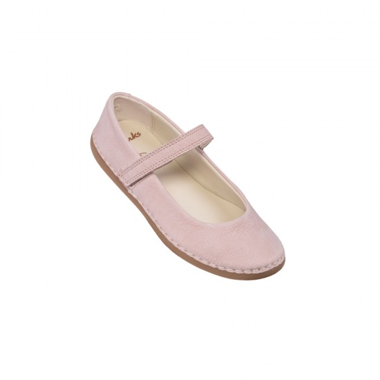 Παιδική μπαρέτα Clarks Skylark Tap K 26142293 ροζ