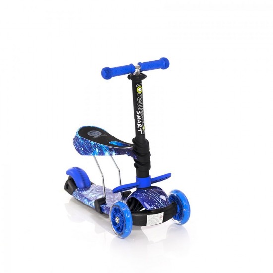 ΠΑΤΙΝΙ SCOOTER LORELLI ΜΕ ΚΑΘΙΣΜΑ SMART BLUE COSMOS 10390020012