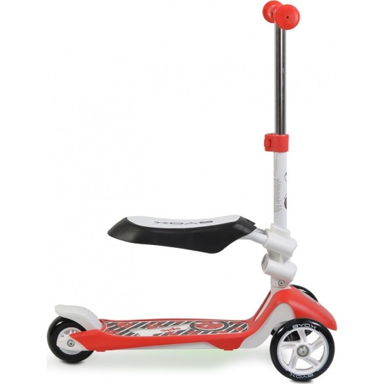 Πατίνι Scooter Τρίτροχο 2 in 1 Epic Red Byox 3800146225582