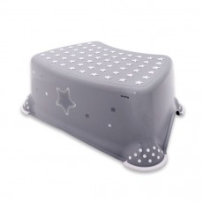 Σκαλοπάτι Βοηθητικό Μπάνιου step stool STARS Grey 10130660130 Lorelli