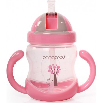  Εκπαιδευτικό Ποτηράκι 6m+ 280ml Boo Pink C0582 Cangaroo 3800146263416