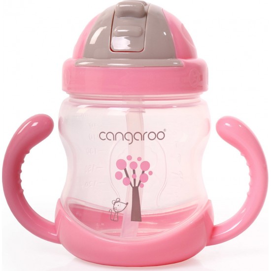  Εκπαιδευτικό Ποτηράκι 6m+ 280ml Boo Pink C0582 Cangaroo 3800146263416