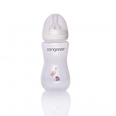 Μπιμπερό με αντί-κολική θηλή PP 300ml Birdy Blu C0563 Girl Cangaroo 3800146259716