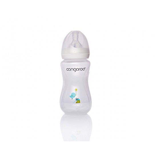 Μπιμπερό με αντί-κολική θηλή PP 300ml Birdy Blu C0563 BOY Cangaroo 3800146259716