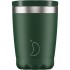 Chillys Coffee Cup Ανοξείδωτος Θερμός για Ροφήματα 340ml MATTE GREEN