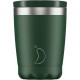 Chillys Coffee Cup Ανοξείδωτος Θερμός για Ροφήματα 340ml MATTE GREEN