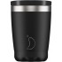 Chillys Coffee Cup Ανοξείδωτος Θερμός για Ροφήματα 340ml Black