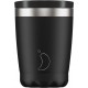 Chillys Coffee Cup Ανοξείδωτος Θερμός για Ροφήματα 340ml Black