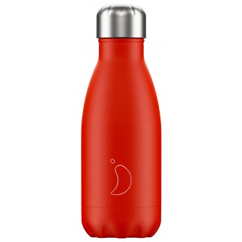 Chillys Θερμός 260ML NEON RED