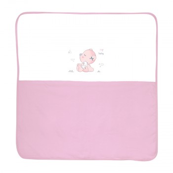 ΒΡΕΦΙΚΗ ΠΑΝΑ ΑΛΛΑΓΜΑΤΟΣ JERSEY DIAPER ZA ZA 90/90 PINK 20051200001