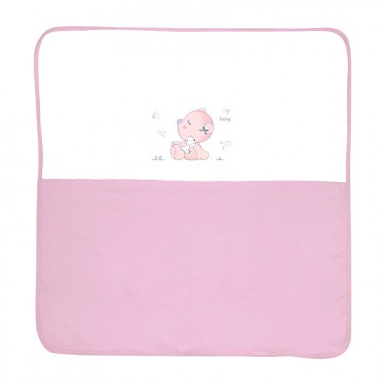 ΒΡΕΦΙΚΗ ΠΑΝΑ ΑΛΛΑΓΜΑΤΟΣ JERSEY DIAPER ZA ZA 90/90 PINK 20051200001