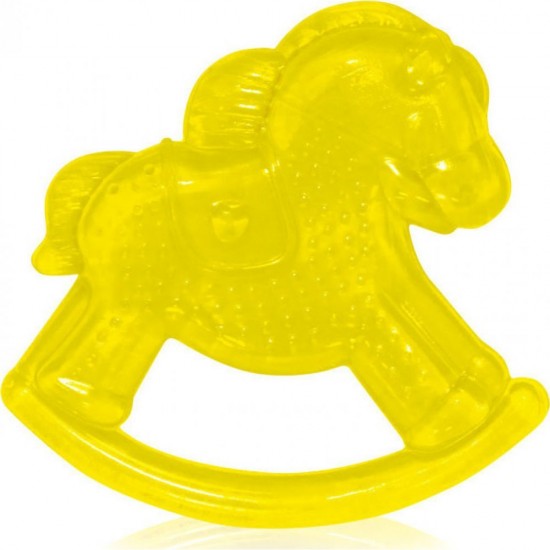 ΜΑΣΗΤΙΚΟ ΟΔΟΝΤΟΦΥΙΑΣ ΜΕ ΝΕΡΟ WATER FILLED TEETHER HORSE 1021062 YELLOW