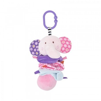 LORELLI ELEPHANT ΒΕΛΟΥΔΙΝΗ ΚΟΥΔΟΥΝΙΣΤΡΑ ΜΕ ΔΟΝΗΣΗ PINK 1019138 0005