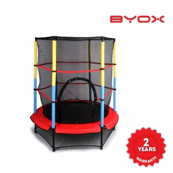 Byox Τραμπολίνο Trampoline 55 inch with inner net Red 3800146253837- ΑΤΟΚΕΣ ΔΟΣΕΙΣ