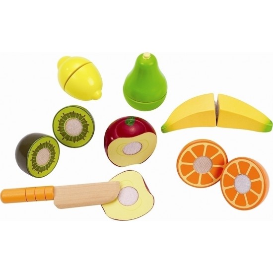 Φρέσκα Ξύλινα Φρουτάκια - Hape Fresh Fruit (E3117A) - 7 τεμάχια