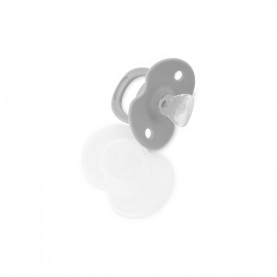 ΠΙΠΙΛΑ ΣIΛΙΚΟΝΗΣ LORELLI 0+ - PACIFIER MY FRIEND WITH COVER 1022057 - Grey