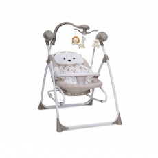 ΒΡΕΦΙΚΟ ΡΗΛΑΞ ΚΟΥΝΙΑ CANGAROO SWING STAR BEIGE 103577-3800146246570- ΑΤΟΚΕΣ ΔΟΣΕΙΣ