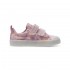 Παιδικό Clarks sneakers πάνινο Foxing Print T 26158356 ροζ/pink canvas