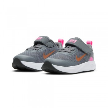 NIKE WEARALLDAY TD CJ3818-006 ΓΚΡΙ