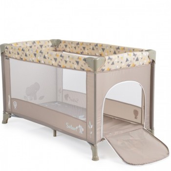 ΠΑΡΚΟΚΡΕΒΑΤΟ CANGAROO SAFARI beige 3800146248628