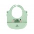 Βρεφική Σαλιάρα Σιλικόνης Kikkaboo Silicone Bib Mint 31303030008